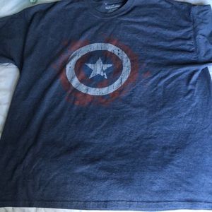 Captain America Shirt 50/52 XXL GUC
